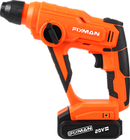 FIXMAN Perceuse à percussion rotative sans fil 20V Outil électrique Perceuse électrique 13mm pour le perçage du béton