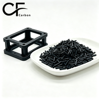 Granulés de nylon PA66 LCF renforcés au carbone, qualité moulage par injection pour plaque de support de robot industriel