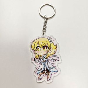 Llavero Transparente de Plástico con Impresión Personalizada, Venta al Por Mayor, Llavero Promocional con Logotipo, Diseño Kawaii - Product Image 2