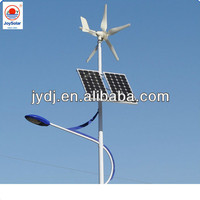 Réverbère solaire de vent de LED avec le générateur solaire de turbine éolienne d'énergie bleue