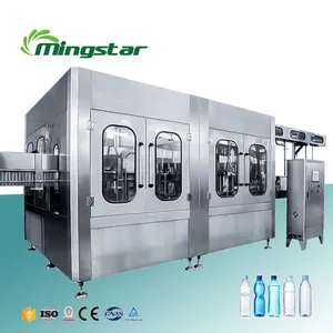 Monoblock CGF 16-16-6 8000 bph bottled water rinsing filling and capping machine drinking water plant cost