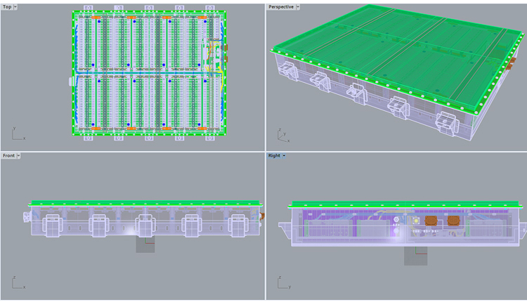 30kwh 60kwh Ev Battery Pack 400v 40kwh Lithium 360vdc 50kwh Li Ion For Ev Cars Truck