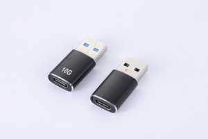 อะแดปเตอร์ JILIAN แบบสองด้าน 10G USB 3.0 AM Type C F ตัวเชื่อมต่อภายนอกทำจากอลูมิเนียมอัลลอยด์ ตัวแปลงแบบ Dual Highlight Converter OTG USB C - Product Image 3