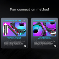 Ventilador de Refrigeración para Caja de Ordenador RGB de 120 mm, Venta al por Mayor de Fábrica Lovingcool, DC 12V SYNC 5V 3 Pines ARGB, Ventiladores para PC Gaming