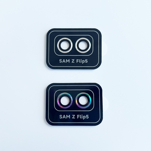 Per Samsung per Galaxy S23 Ultra protettore della fotocamera Anti-graffio vetro temperato pellicola anelli metallici compatibile per Samsung Z <span class=keywords><strong>Mob</strong></span> - Product Image 3