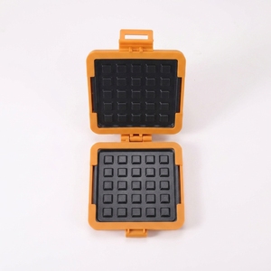 Juego <span class=keywords><strong>de</strong></span> bandeja para hornear en microondas y sartén para asar, utensilio <span class=keywords><strong>de</strong></span> silicona para hornear tipo concha, prensa para sándwiches y tostadas <span class=keywords><strong>con</strong></span> mango <span class=keywords><strong>de</strong></span> tacto frío - Product Image 1