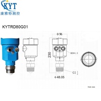 Excelente Transmisor de Nivel por Radar de 80G 26G 120G, IP68, Onda Continua Modulada por Frecuencia, 2 Cables, 4-20mA, RS485, Medición Precisa
