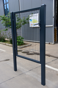 รั้วตาข่ายลวดโค้งเคลือบ3D พีวีซีแผงรั้วสังกะสีเชื่อมรั้วสำหรับรั้ว3D สวนแบบกำหนดเอง - Product Image 2