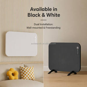 <span class=keywords><strong>Radiateur</strong></span> intelligent en cristal de carbone contrôlé par application Wi-Fi, 750W, panneau métallique mince, protection contre la surchauffe, économie d'énergie - Product Image 2