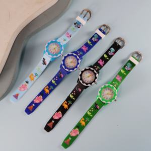 Luxury Fashion 3D Cute Cartoon Silicone Children's <strong>Watch</strong> Waterproof Boys' Universe <strong>Time</strong> <strong>Teacher</strong> Simulation Design - Product Image 1