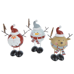 หัตถกรรมโลหะฤดูห<span class=keywords><strong>น</strong></span>าวSanta Snoman Reindeer Tabletopตกแต่งบ้านเด็กของขวัญเครื่องประดับคริสต์<span class=keywords><strong>ม</strong></span>า<span class=keywords><strong>ส</strong></span>อุปกรณ์ - Product Image 3