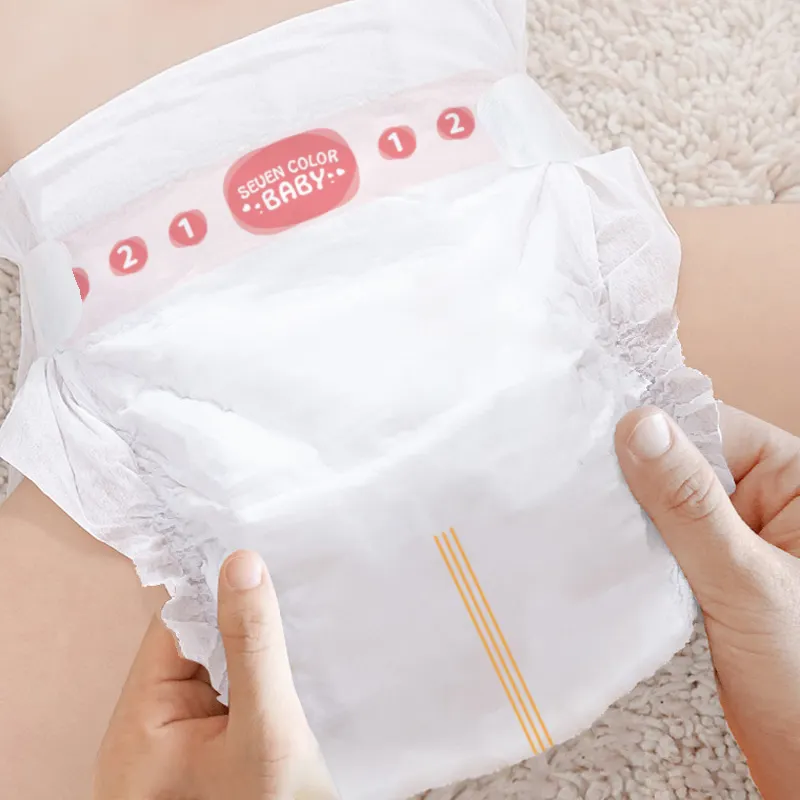 Disposable baby diapers made in China are cheap