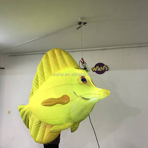 Dory De <span class=keywords><strong>Nemo</strong></span> <span class=keywords><strong>bleu</strong></span> Gonflable poissons tropicaux avec lumière led à vendre - Product Image 6