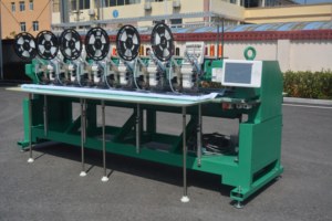 Máquina de Bordar Industrial de 6 Cabezas con Lentejuelas Planas, Nueva, Computarizada, con Motor de Alta Precisión - Product Image 3