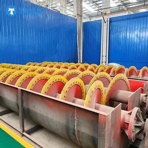 Máquina de lavar areia espiral talus, equipamento para máquina de lavar areia 40-350t/h, nova linha de produção de equipamentos para lavagem de areia