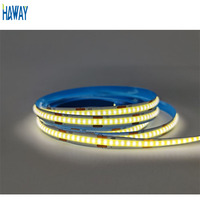 Bande lumineuse LED COB DC5V alimentée par USB, 320 LED/m, éclairage flexible haute densité