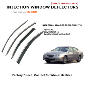 Déflecteurs de fenêtre latérale pare-pluie pour Toyota Cruiser 2019-2020 accessoires auto - Product Image 2