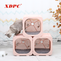 XDPC niche multifonctionnelle lit pour chat maison pliante pour chat pour jouet pour animaux de compagnie