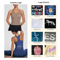 Oferta de Verano: Camisetas sin Mangas Personalizadas, Ecológicas, de Spandex/Poliéster, Transpirables, de Secado Rápido y Alta Elasticidad para Mujer