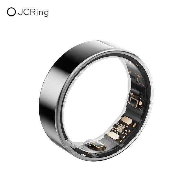 JCRing X6B Connected Digital Fitness Tracker Smartring Trendy Blood Health Risk Assessment Smart Ring for Female