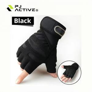 PINJIAN Luvas de Treino para Academia com Suporte de Punho, Luvas de Levantamento de Peso para Exercícios Pesados e Musculação - Product Image 3