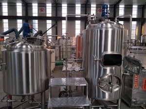 ระบบโรงเบียร์ Tonsen 400L แบบสามถังในสองโครงสร้าง อุปกรณ์โรงเบียร์ขนาดเล็ก ทำจากสแตนเลส อุปกรณ์ต้มเบียร์คราฟต์ - Product Image 6