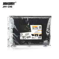 Tapis de travail magnétique en silicone résistant à la chaleur JAKEMY JM-Z17 blanc et noir de haute qualité, certifié CE, pour téléphone portable et appareil photo