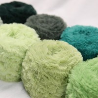 Fil à tricoter en fausse fourrure de lapin, plus de 100 couleurs, 100 % polyester, pour chapeaux, sacs et chaussures au crochet – Fil doux pour travaux manuels