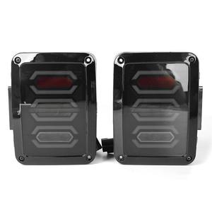 Feux arrière pour Jeep Wrangler version américaine JK Avenger, feux arrière LED, feux de recul, feux d'avertissement - Product Image 2