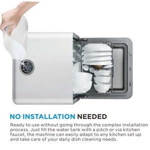 Мини-столешница, портативный стол, Автоматическая Посудомоечная машина, отдельный дом, ресторан, кухня, посудомоечная машина - Product Image 3