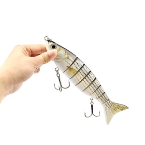 Esche per <span class=keywords><strong>pesca</strong></span> alla traina con Trolling di acqua salata <span class=keywords><strong>esca</strong></span> per corpo duro con otto esche segmentate per <span class=keywords><strong>pesca</strong></span> al tonno di acqua salata - Product Image 3
