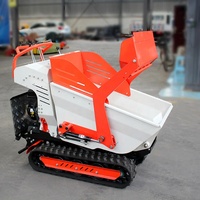 Mini-Raupendumper mit 800 kg Ladekapazität, Mini-Hubdumper mit 6,5 PS, Mini-Kettendumper zum Verkauf