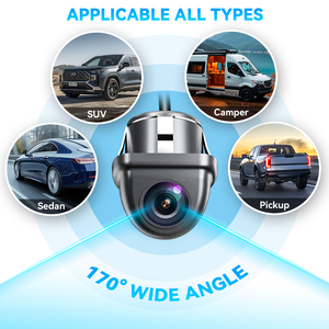 <span class=keywords><strong>Cam</strong></span>éra de recul pour voiture, pixels améliorés, couleur naturelle, HD, anti-corrosion, compacte, pour voiture pleine grandeur, SUV, camping-car - Product Image 3