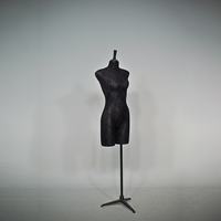Vente directe usine – Mannequin de couture demi-corps réglable en tissu, style européen original, pour tailleur, femme, pose debout