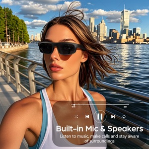 Gafas Inteligentes Bluetooth con IA para Conducir con Manos Libres, Gafas <span class=keywords><strong>de</strong></span> Sol Polarizadas para Ciclismo, Gafas Protectoras y Resistentes al Viento - Product Image 2