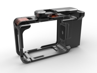 Kit de poignée en aluminium de haute qualité pour caméra d'action Insta360 Ace Pro 2, support de cage, fixation rapide, accessoires griffe porte-accessoires