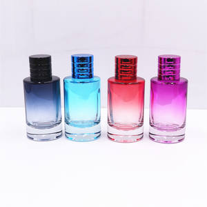 Grosir botol parfum mewah dengan kotak kemasan botol parfum isi ulang kosong botol parfum kaca 30 50 100ml - Product Image 1