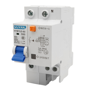 Kaçak koruyucu anahtar ev devre kesici 1P + N son derece hassas eylem akımı - Product Image 1