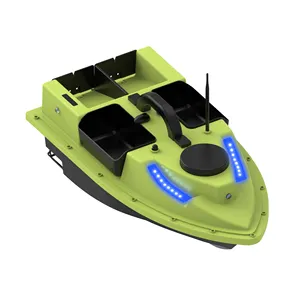 Novo modelo Carpa Isca De Pesca barco Big Hopper com tampa isca viva 3KG carregamento 500 metros controle sem fio Ran