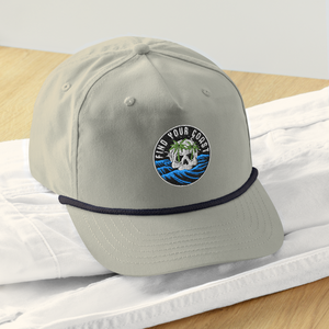 Trouvez vos casquettes sportives à cordon en forme de crâne Find Your Coast - Product Image 5