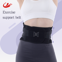 Ceinture de Soutien Lombaire Élastique en Polyester avec Logo Personnalisé, Ajustable, pour Hommes et Femmes, Prévention des Douleurs Lombaires