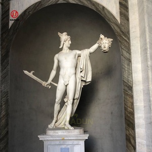 Sculpture de Satyre Ivre en Marbre Naturel Ancien de Taille Naturelle pour la Décoration de Musée à Vendre - Product Image 3