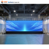 Panneau d'affichage LED étanche haute luminosité 500x500 pour les activités de plein air, la promotion en magasin de détail