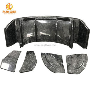 Chất lượng cao xe <span class=keywords><strong>Bumper</strong></span> giả mạo phía sau khuếch tán cho Audi R8 hiệu suất khuếch tán - Product Image 1