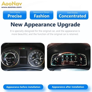 12.3 <span class=keywords><strong>inch</strong></span> bảng điều khiển máy nghe nhạc cho Toyota Alphard vellfire <span class=keywords><strong>20</strong></span> Series 2008-2014 <span class=keywords><strong>LCD</strong></span> cụm kỹ thuật số Stereo ảo speedometers Linux - Product Image 3