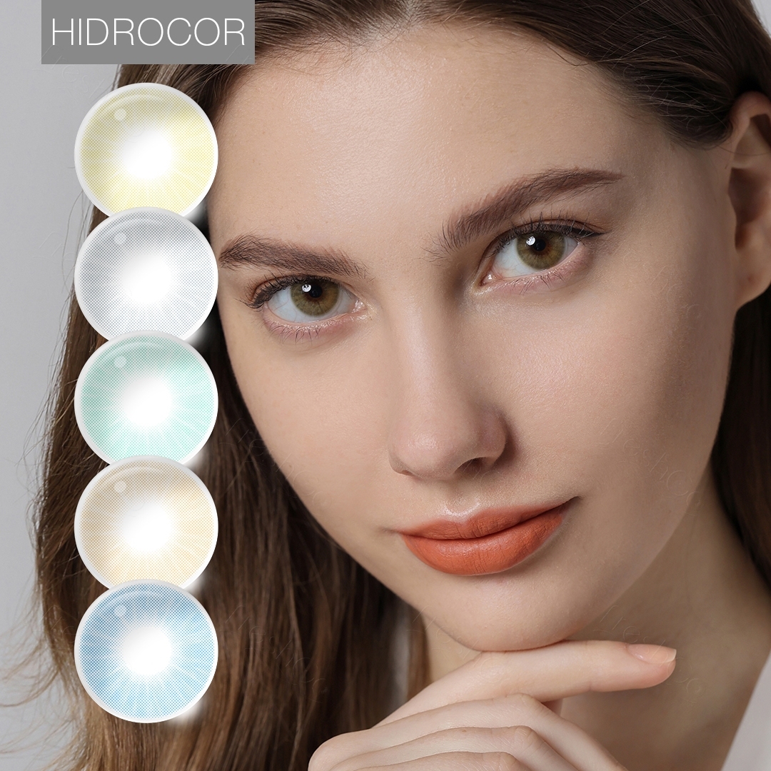 NEW Freshgo brand 2013 HIDROCOR 13 colors colored contact lenses for light eyes cosmetic contact lens