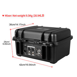 Mezclador Amplificador de Audio Profesional OEM GT10 de 550W*2 y 8 Canales para Actuaciones en Grandes Escenarios - Product Image 6