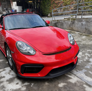 Kit carrosserie personnalisé pour Porsche Boxster Cayman 987 2006-2012, mise à niveau vers un pare-chocs <span class=keywords><strong>avant</strong></span> GT4RS, modifié en pare-chocs <span class=keywords><strong>avant</strong></span> GT4RS - Product Image 5