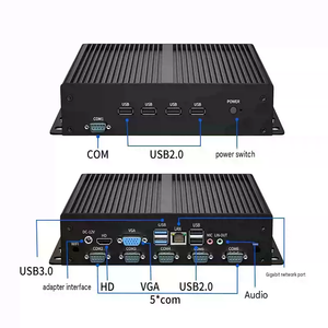 Mini PC Industrial BKHD G26 J6412 N100 i3 1115G4 con 6 puertos COM RS232 RS485, doble LAN, computadora integrada. - Product Image 5