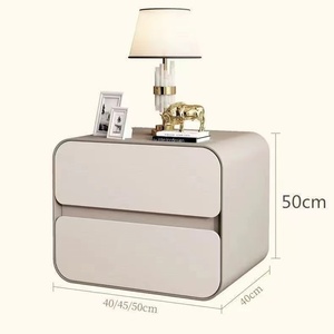 Bàn đầu giường thông minh NỘI THẤT PHÒNG NGỦ không dây sạc USB ngực lưu trữ gỗ rắn Bàn Cạnh Giường ngủ gói mềm Bàn Cạnh Giường ngủ - Product Image 6